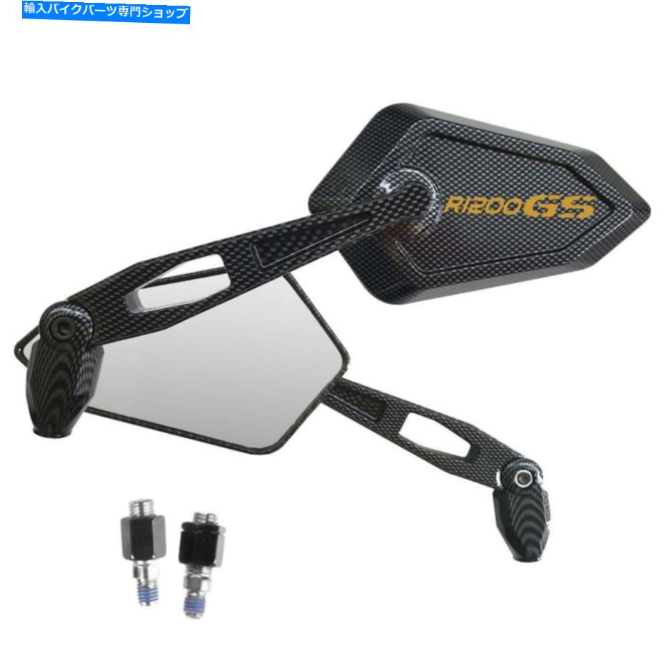 Mirror Paar SpiegelカーボンルックスMITロゴゴールドBMW R 1200 GS R1200GSアドベンチャー PAAR SPIEGEL CARBON LOOK MIT LOGO GOLD BMW R 1200 GS R1200GS ADVENTURE【並行輸入品】