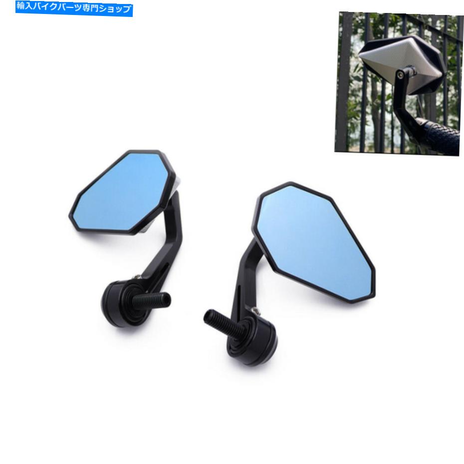 Mirror BMW R Ninet Scrambler都市のためのM12ボルトオン付きCNCハンドレアエンドサイドミラー CNC Handlear end Side Mirror With M12 Bolt-on For BMW R nineT Scrambler Urban【並行輸入品】
