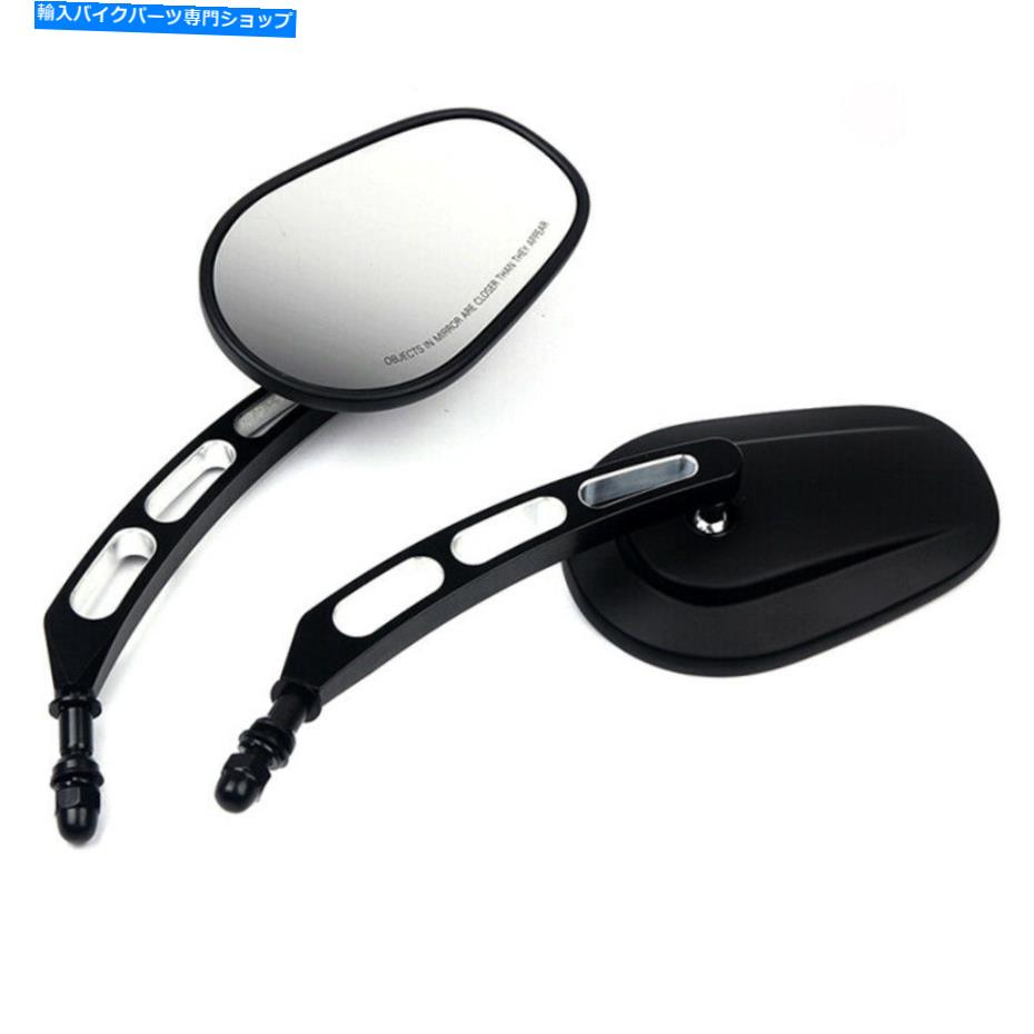 Mirror エッジカットオートバイのバイクの左右リアビューミラーハーレー1982-2019 Edge Cut Motorcycle Motorbike Left&Right Rear View Mirrors For Harley 1982-2019【並行輸入品】 29,842円