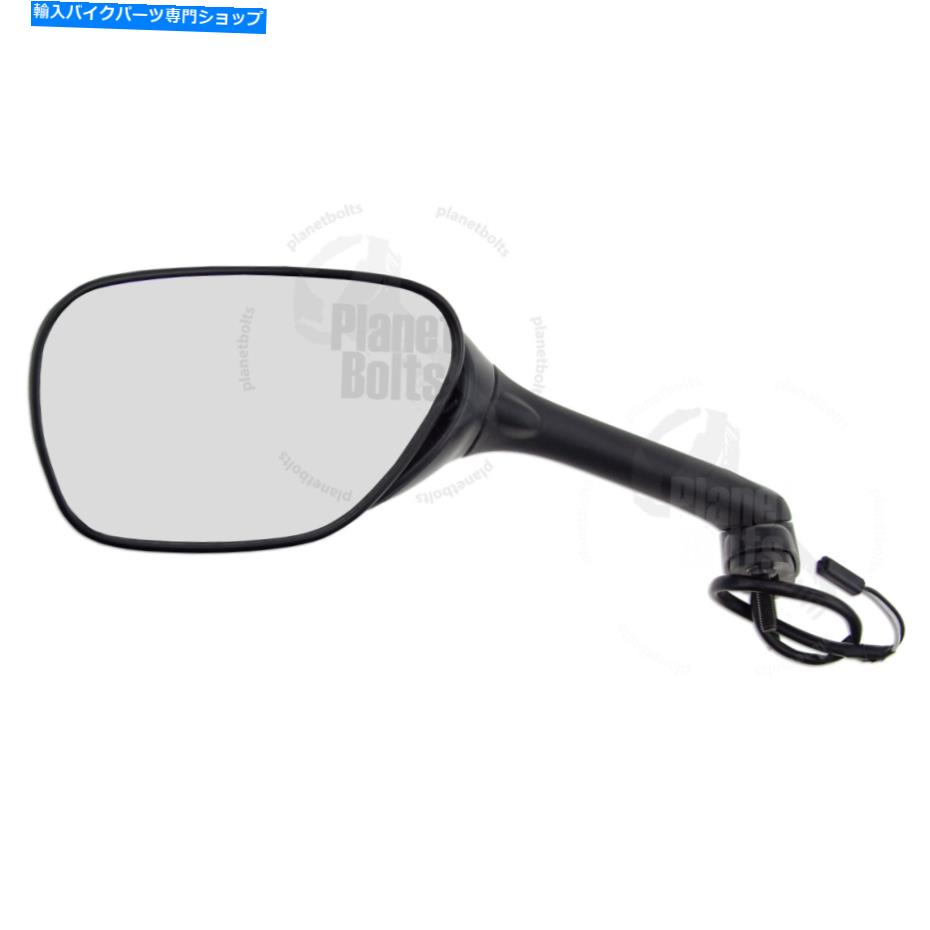 Mirror スズキGSXR 600 750 06-10 1000手バック左サイド Black Rear View Mirror For Suzuki GSXR 600 750 06-10 1000 Hand Side Back Left【並行輸入品】 29,842円