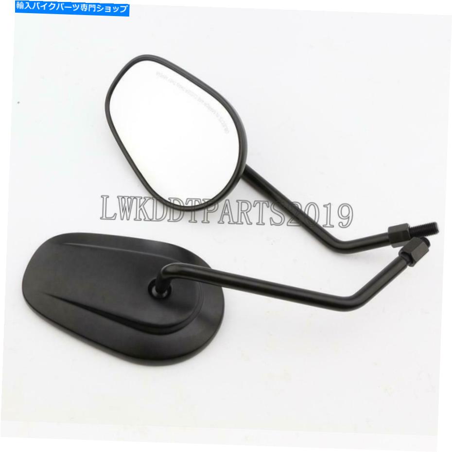 Mirror ホンダシャドウのための黒の背面図ミラーVLX 600エアロセイバーファントムスピリット750 Black Rear View Mirrors for Honda Shadow VLX 600 Aero Sabre Phantom Spirit 750【並行輸入品】
