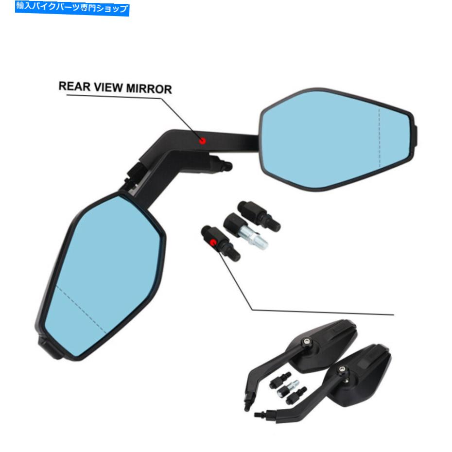 Mirror ユニバーサルオートバイSF-130背面図バックビューサイドミラー8mm 10mmバイク Universal Motorcycle SF-130 Rear View Rearview Side Mirrors 8mm 10mm Motorbike【並行輸入品】
