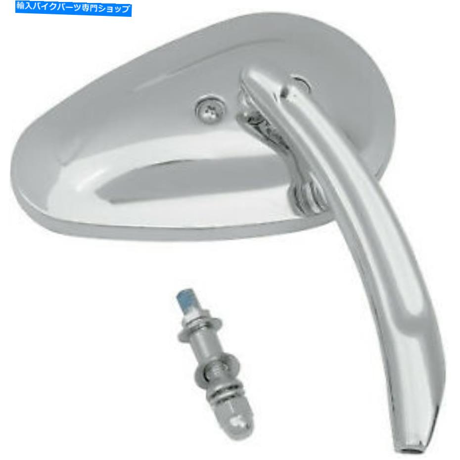 Mirror Drag Specialties Tear Drop Mirror right 1901-1900 Drag Specialties Tear Drop Mirror Right 1901-1900【並行輸入品】