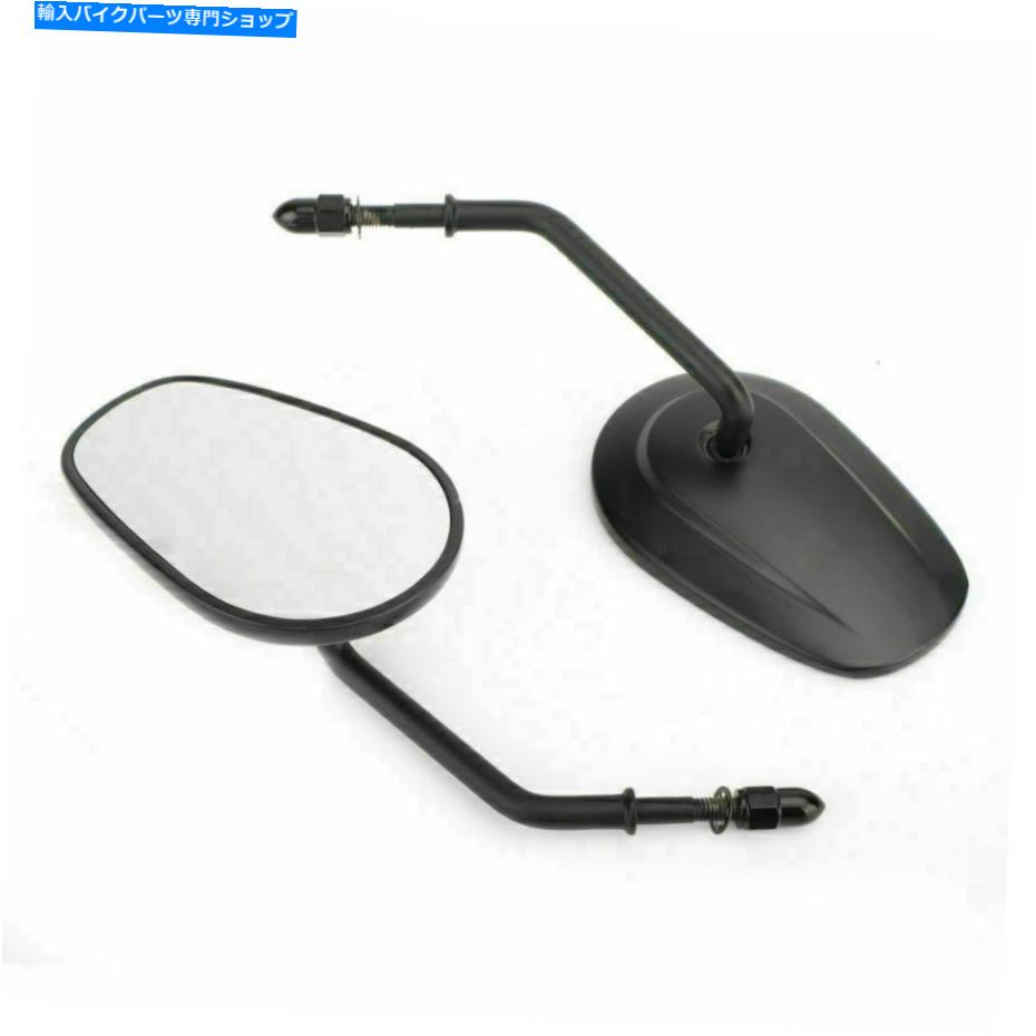 Mirror リアビューミラーフィットTouring Road King Sportster XL883 XL1200 Dyna Softail Rear View Mirrors Fits Touring Road King Sportster XL883 XL1200 Dyna Softail【並行輸入品】