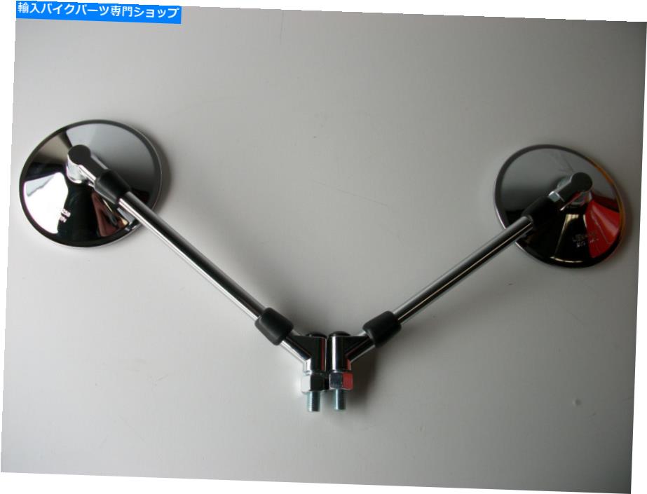 Mirror 新しいChrome SuzukiミラーGSF GSバンディットVZ Marauder VS GSX 500 600 750 800 1200 NEW CHROME SUZUKI MIRRORS GSF GS BANDIT VZ MARAUDER VS GSX 500 600 750 800 1200【並行輸入品】