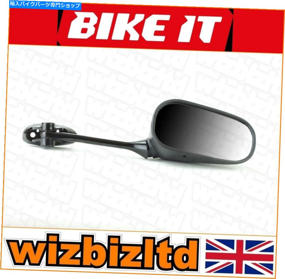 Mirror 鈴木GSF1200SAバンディット（ABSモデル）2005-2006 [バイキイトブラック] [右ミラーのみ] Suzuki GSF1200SA Bandit (ABS Model) 2005-2006 [Bikeit Black] [Right Mirror Only]【並行輸入品】