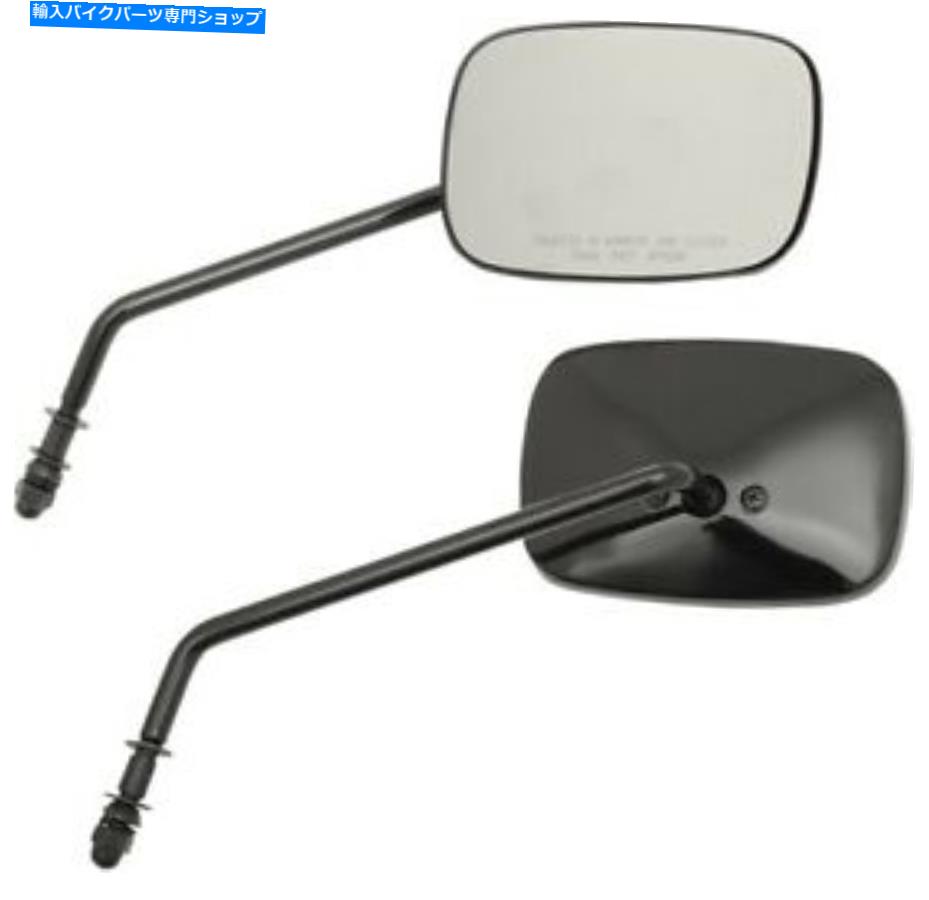 Mirror Drag Specialties 0640-0983長方形のミラー Drag Specialties 0640-0983 Rectangular Mirrors【並行輸入品】
