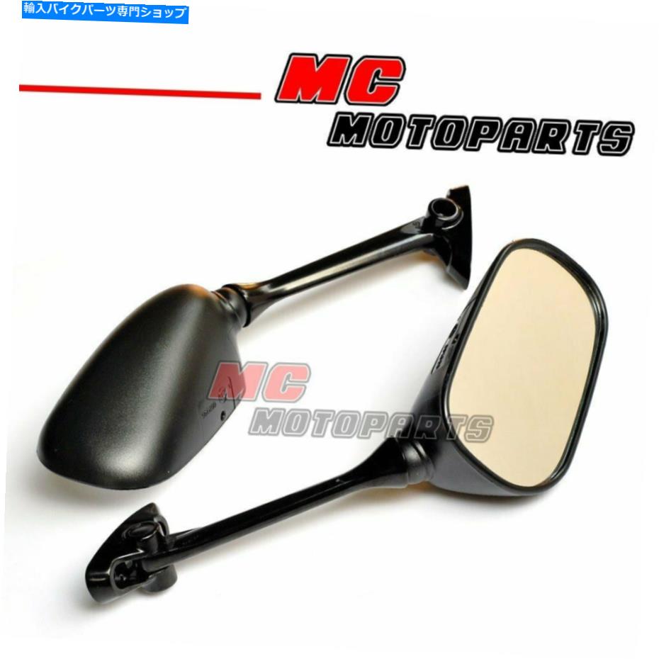 Mirror アフターマーケットブラックエマークサイドミラーフィットスズキバンディット1250 S 07-13 650 S 05-13 Aftermarket Black eMark Side Mirrors Fit Suzuki Bandit 1250 S 07-13 650 S 05-13【並行輸入品】