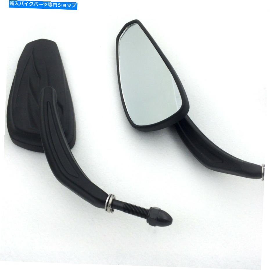 Mirror H. Black Mirror fit fits 1982-ally Harley（excepte vrscf、xl1200x） H. Black mirror For Fits 1982-Later Harley (excepte VRSCF,and XL1200X)【並行輸入品】
