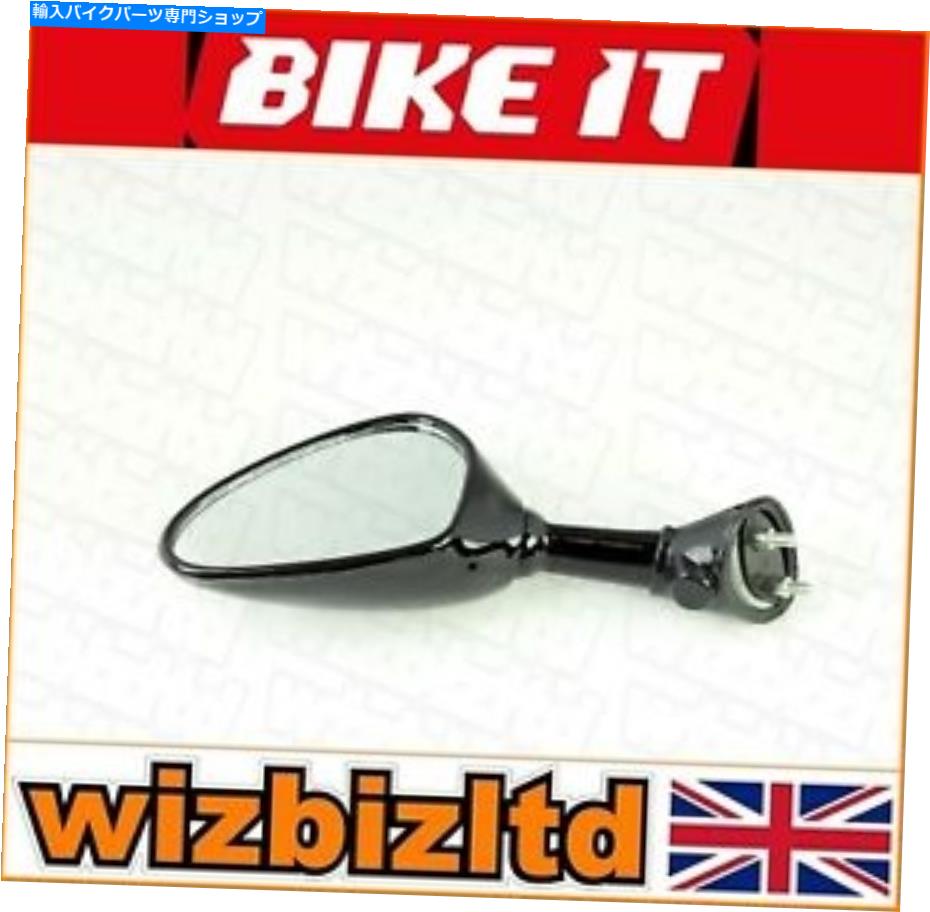 Mirror HONDA VTR1000F FireStorm 2002-2005 [バイキイトブラック] [左ミラーのみ] MRH002L Honda VTR1000F Firestorm 2002-2005 [Bikeit Black] [Left Mirror Only] MRH002L【並行輸入品】