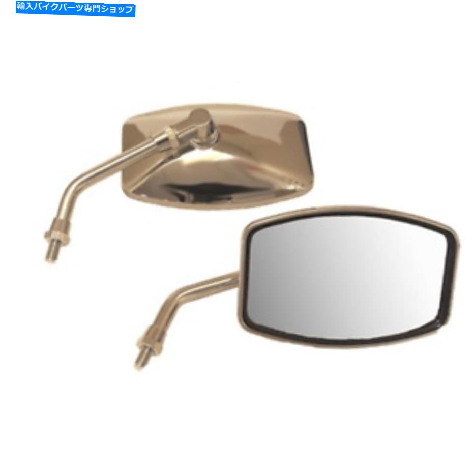 Mirror ビッグワンクルーザーミラーエミゴ20-42460 Big One Cruiser Mirror Emgo 20-42460【並行輸入品】