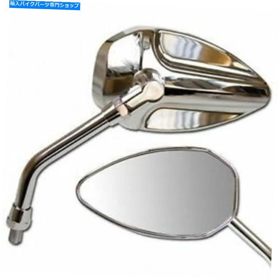 Mirror ミラースピエーゲルフォースクロムスズキGSF400バンディットNEW + OVP !!! Mirrors Spiegel FORCE CHROM Suzuki GSF400 Bandit NEW + OVP !!!【並行輸入品】