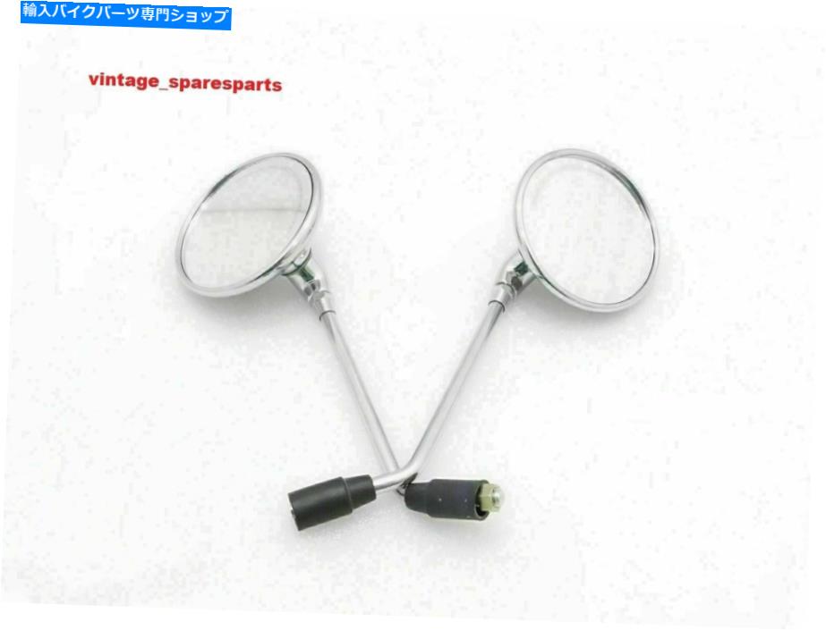 Mirror ロイヤルエンフィールドクラシック350 500用サイドリアビュークロームミラーOVRM Side Rear View chrome Mirror OVRM For Royal Enfield Classic 350 500【並行輸入品】