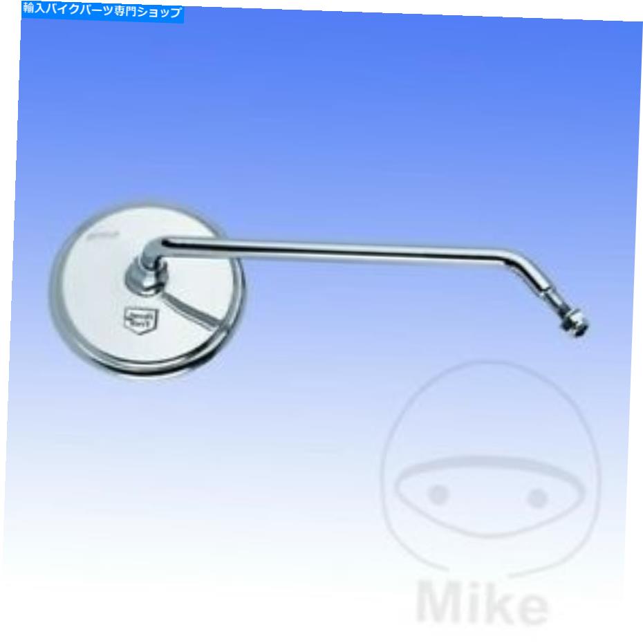Mirror BMW R 90/6 1976クロムラウンド右ハンドミラー For BMW R 90 /6 1976 Chrome Round Right Hand Mirror【並行輸入品】