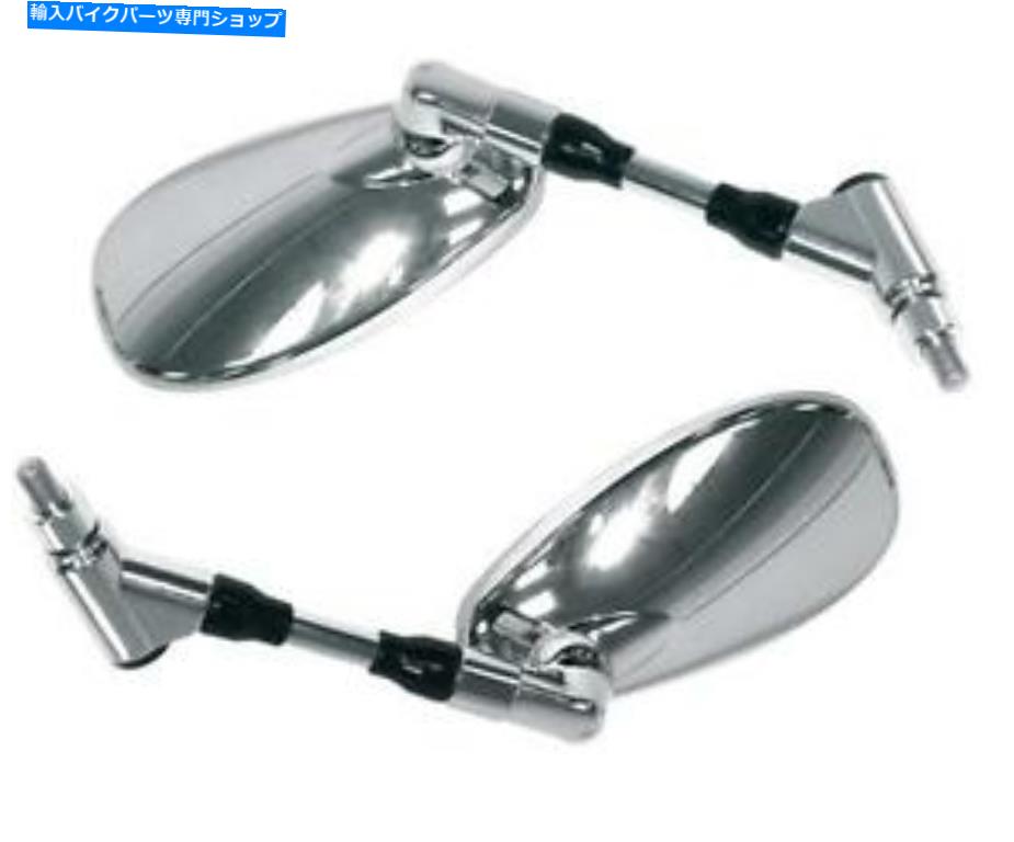 Mirror KR Spiegel Paar Yamaha FZ6 N BT1100 MT-01 V-MAX 1700 XJR 1300 XVSミラーセット KR Spiegel Paar YAMAHA FZ6 N BT1100 MT-01 V-Max 1700 XJR 1300 XVS Mirror Set【並行輸入品】|Us Custom Parts Shop USDM