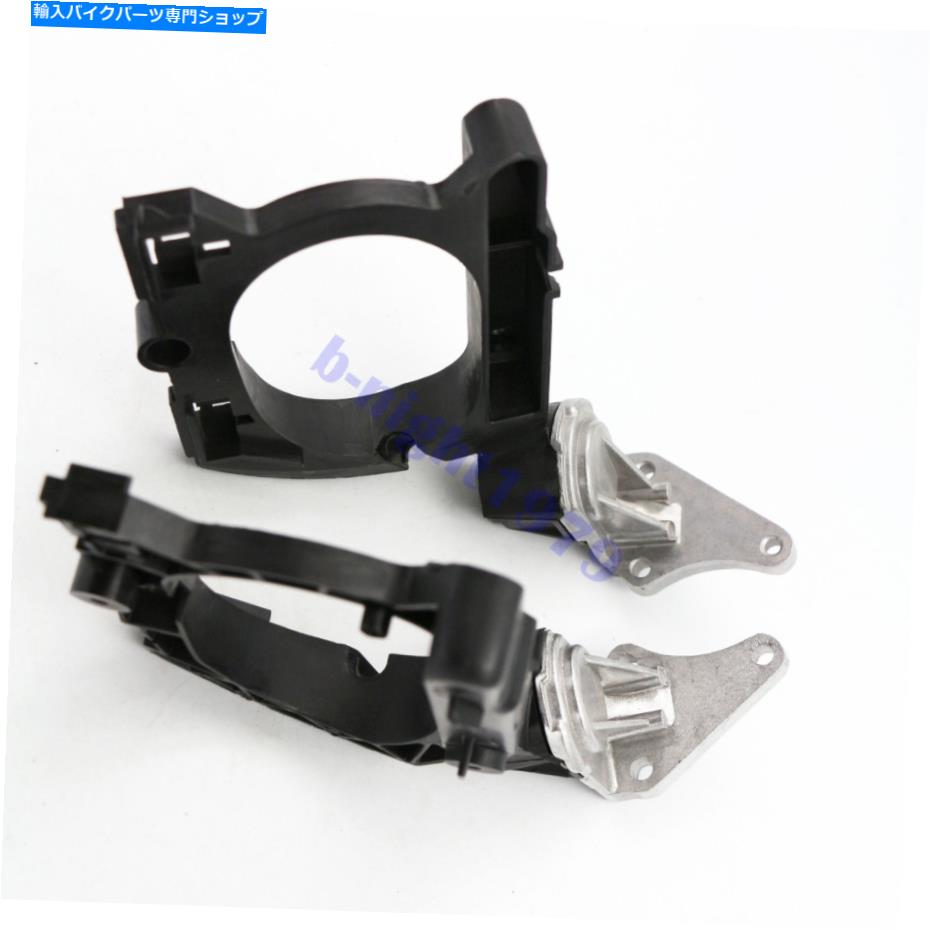 Mirror 右+左背面図ミラーマウントブラケットフィットホンダGL1800 01-1-13 11 12 07 09 Right+Left Rear View Mirror Mount Bracket Fit For Honda GL1800 01-13 11 12 07 09【並行輸入品】