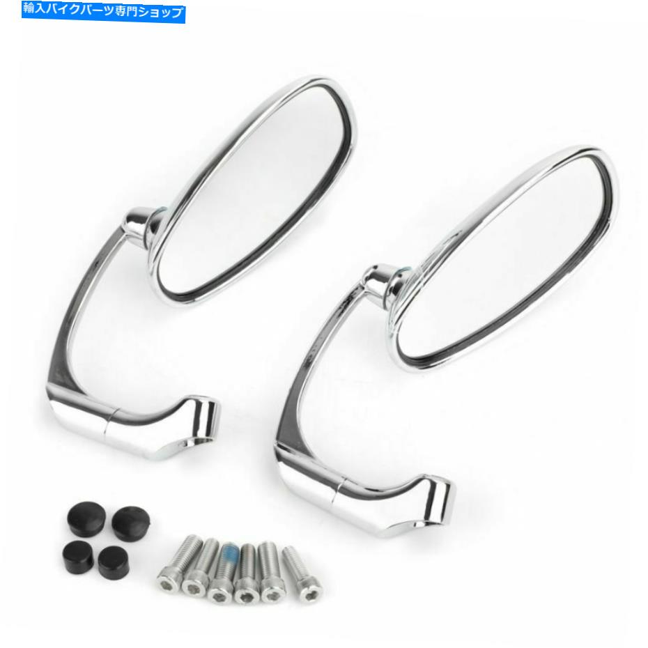 Mirror Cafe Racer BobberカスタムボッハChrのためのペアM8 M10 Retro L-Bar Reviewミラー Pair M8 M10 Retro L-Bar Rearview Mirrors For Cafe Racer Bobber Custom Bobber CHR【並行輸入品】