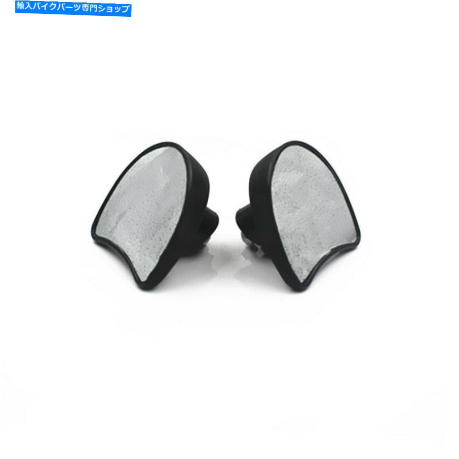 Mirror 96-13ハーリーストリートグライドトリグライドのためのオートバイブラックフェアリングマウントミラー Motorcycle Black Fairing Mount Mirrors For 96-13 Harley Street Glide Tri Glide【並行輸入品】