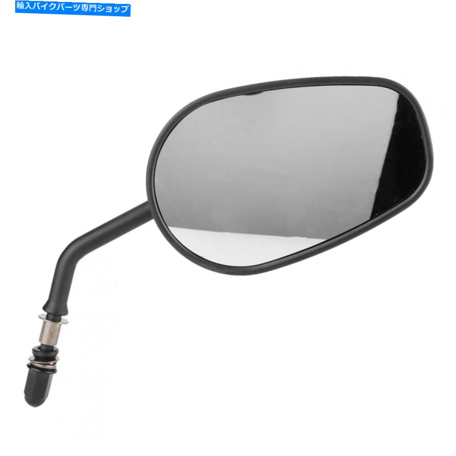 Mirror ロッカー・ディ・ロッカー・ディズコのための2pcのバイクL＆Rの楕円の反射のバックミラーミラー 2Pc Motorbike L&R Oval Reflective Rearview Mirrors ATt For Rocker DI【並行輸入品】