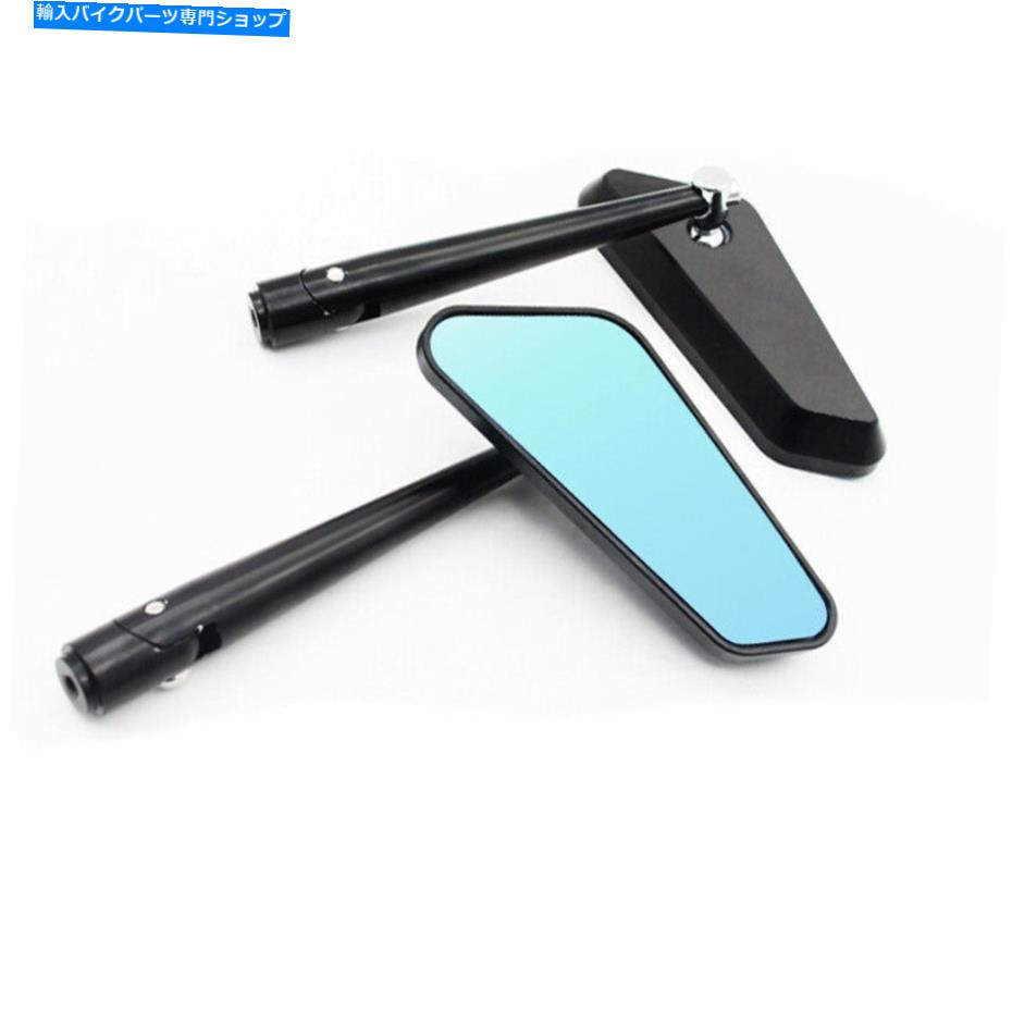 Mirror L + R回転式オートバイアルミ合金背面図ハンドルバーエンドリアビューミラー L+R Rotatable Motorcycle Aluminum Alloy Rear View Handle Bar End Rearview Mirror【並行輸入品】