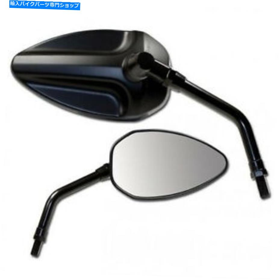 Mirror 1paar Spiegel Mirrors Black Force Buell X1 + M2 Neuware OVP M。 ab 1Paar Spiegel Mirrors BLACK FORCE BUELL X1 + M2 NEUWARE OVP m. ABE【並行輸入品】