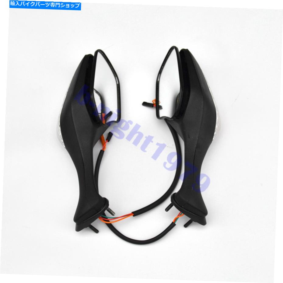 Mirror 回転信号ライトリアビューミラーホンダCBR1000RR 2008-2012 09 11 LED Turn Signal Lights Rear View Mirrors fit For Honda CBR1000RR 2008-2012 09 11 LED【並行輸入品】