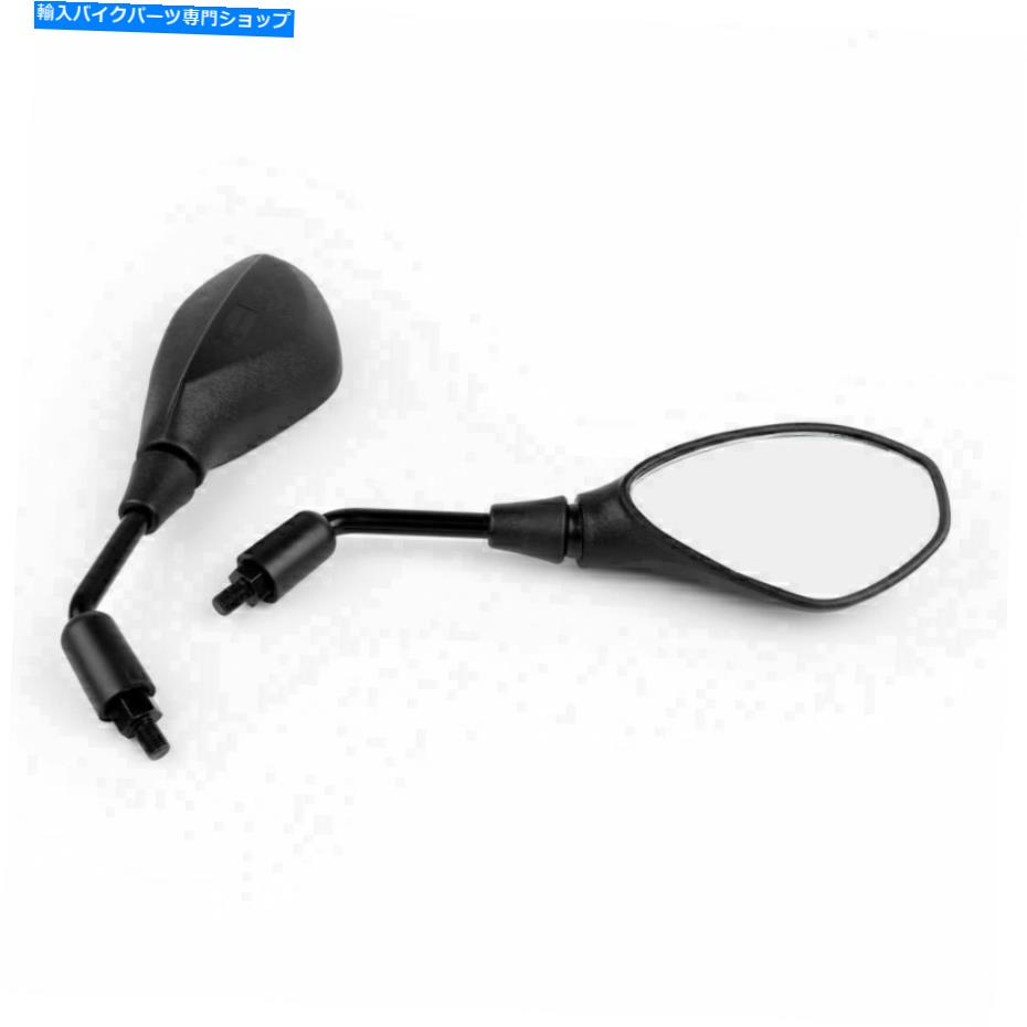 Mirror ミラーフィットBWM F650GS F800GS F800RS F800R Aprilia RXV Pegaso Tuono Mana Shiver Black Mirrors Fits BWM F650GS F800GS F800R Aprilia RXV Pegaso Tuono Mana Shiver Black【並行輸入品】