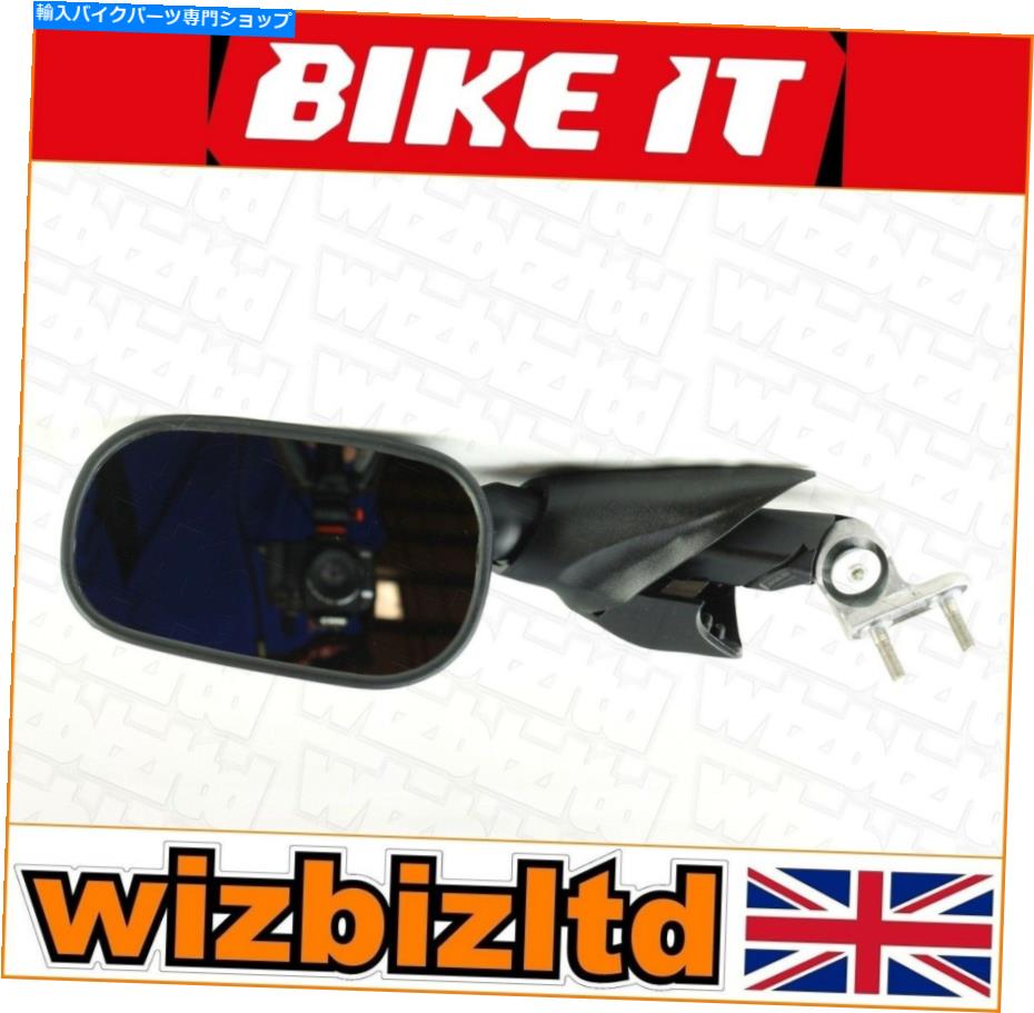 Mirror YAMAHA FZ 6 FAZER 2004-2007 [バイキイトブラック] [左ミラーのみ] MRY011L Yamaha FZ6 Fazer 2004-2007 [Bikeit Black] [Left Mirror Only] MRY011L【並行輸入品】｜Us Custom Parts Shop USDM