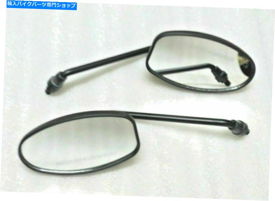 Mirror ロイヤルエンフィールドGTコンチネンタルミラーセット535モデルのための左/右側フィット Left/Right Hand Fit for Royal Enfield GT Continental Mirror Set 535 Model【並行輸入品】