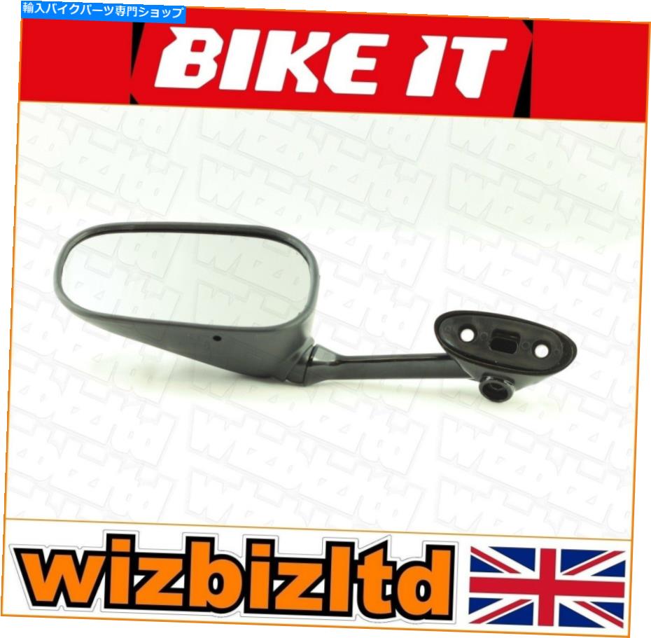 Mirror 鈴木GSXR750 2004-2005 [バイキイトブラック] [左鏡のみ] MRS006L Suzuki GSXR750 2004-2005 [Bikeit Black] [Left Mirror Only] MRS006L【並行輸入品】｜Us Custom Parts Shop USDM