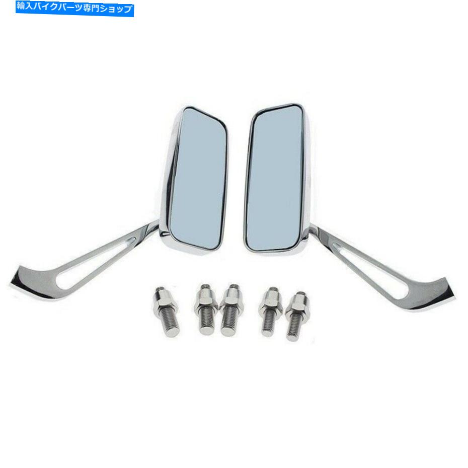 Mirror Harley Road King Street Electra GlideのためのChromeオートバイのバックミラー Chrome Motorcycle Rearview Mirrors For Harley Road King Street Electra Glide New【並行輸入品】 28,965円