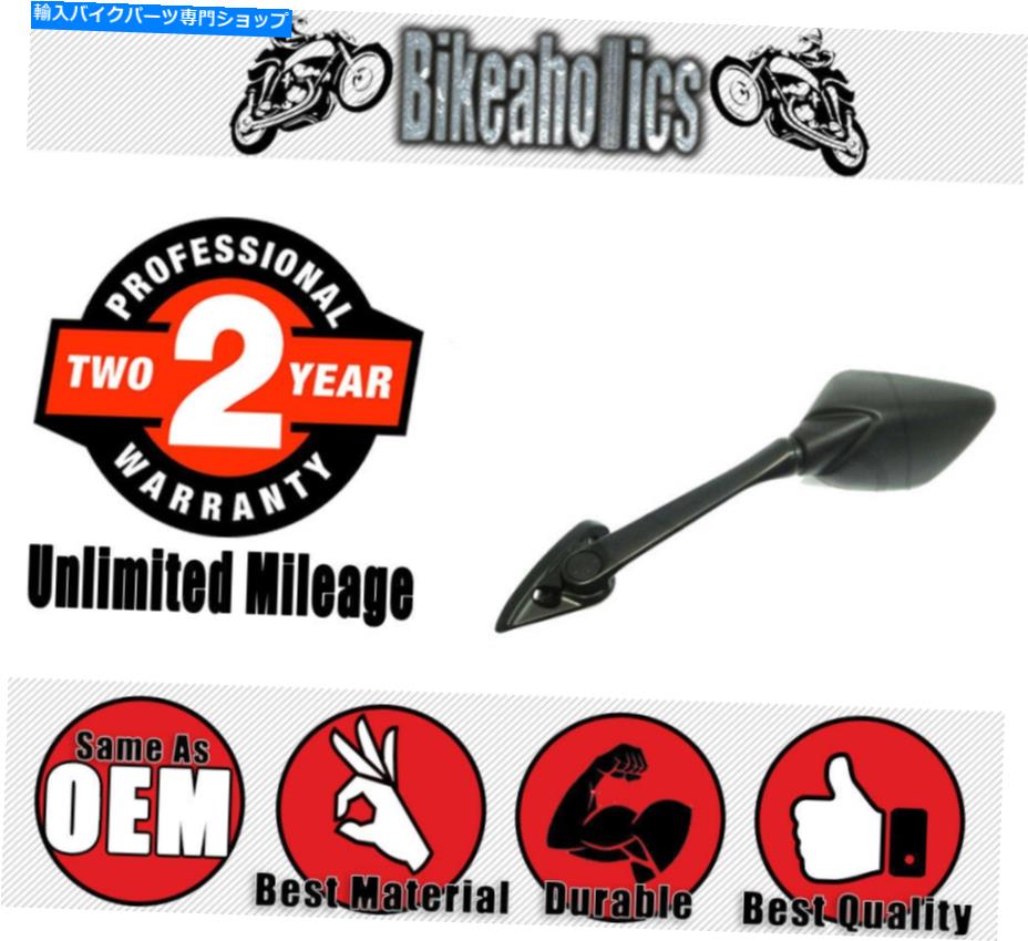 Mirror ヤマハのオートバイのためのJMPミラーブラック JMP Mirror Black Left for Yamaha Motorcycles【並行輸入品】|Us Custom Parts Shop USDM
