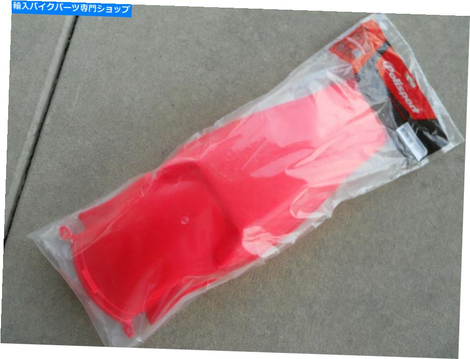 Rear Fender CR125 CR250、フェンダー、リア、OEMカラーレッド、ポリズポート、＃8593000003 CR125 CR250, Fender, Rear, OEM Color Red, Polisport, #8593000003, New【並行輸入品】