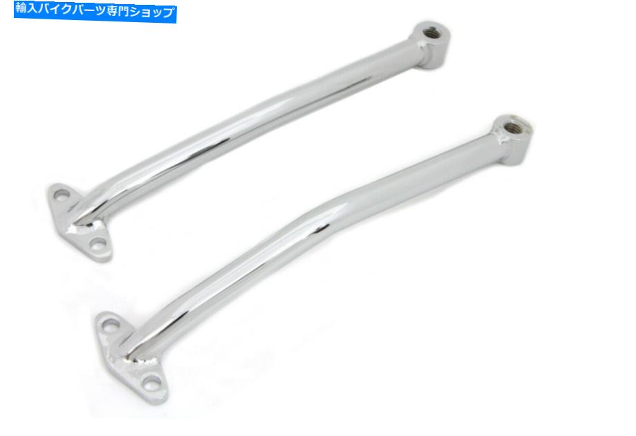Rear Fender Chromeリアフェンダーブレースセットはハーレー - ダビッドソンにフィットします Chrome Rear Fender Brace Set fits Harley-Davidson【並行輸入品】|Us Custom Parts Shop USDM