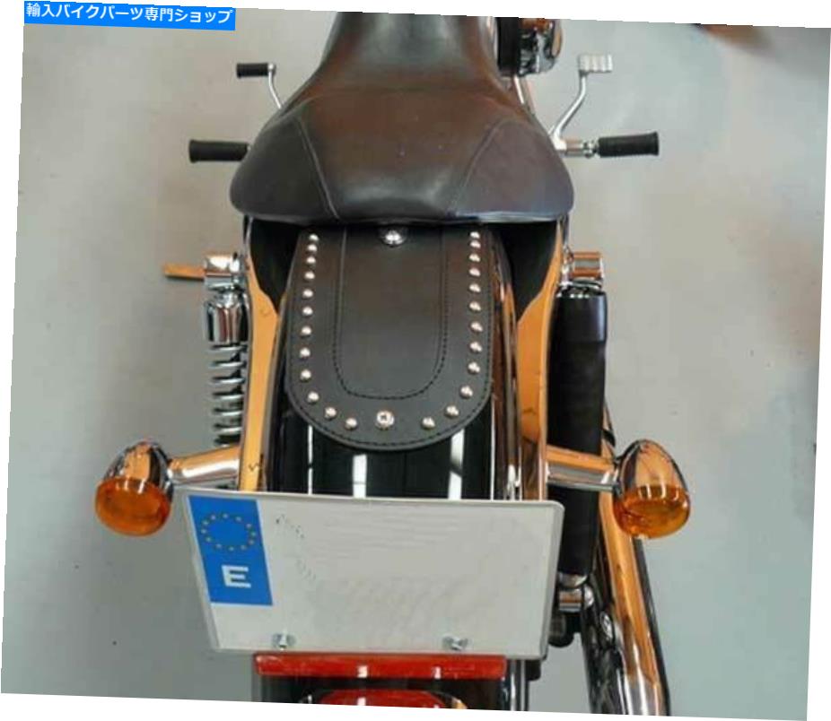 Rear Fender Harley Davidson Sportsterのためのカバーフェンダーリアレザースタッド Cover Fender Rear Leather Studs for Harley Davidson Sportster【並行輸入品】