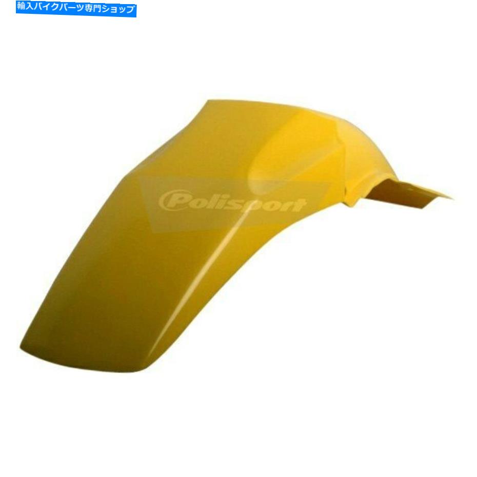 Rear Fender Suzuki RM125 1996-2000 Polisportリアイエローフェンダーの場合 For Suzuki RM125 1996-2000 Polisport Rear Yellow Fender【並行輸入品】