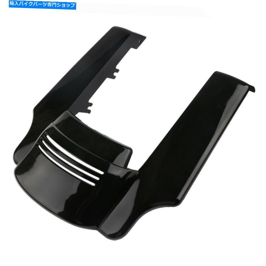 Rear Fender ハーレーツーリングのためのオートバイ黒リアフェンダー拡張フィラーフィット2014-2017 Motorcycle Black Rear Fender Extension Filler Fit For Harley Touring 2014-2017【並行輸入品】｜Us Custom Parts Shop USDM 36,864円