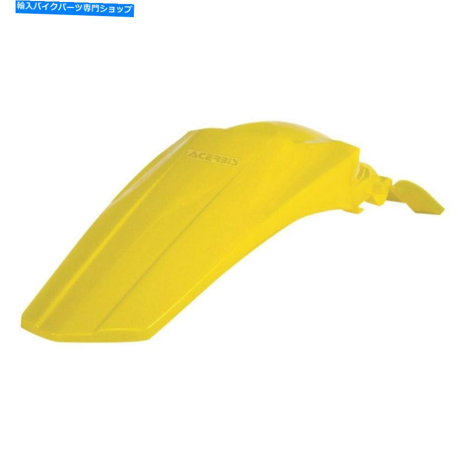 Rear Fender 鈴木RMZ250 2010-2018 Acerbis 2171930231リアイエロープラスチックフェンダー For Suzuki RMZ250 2010-2018 Acerbis 2171930231 Rear Yellow Plastic Fender【並行輸入品】