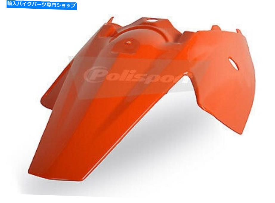 Rear Fender Polisport - 8563900001 - リアフェンダー、オレンジ Polisport - 8563900001 - Rear Fender, Orange【並行輸入品】