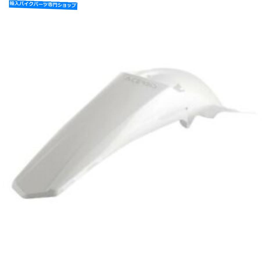 Rear Fender Acerbis - 2040880002 - リアフェンダー、ホワイト Acerbis - 2040880002 - Rear Fender, White【並行輸入品】