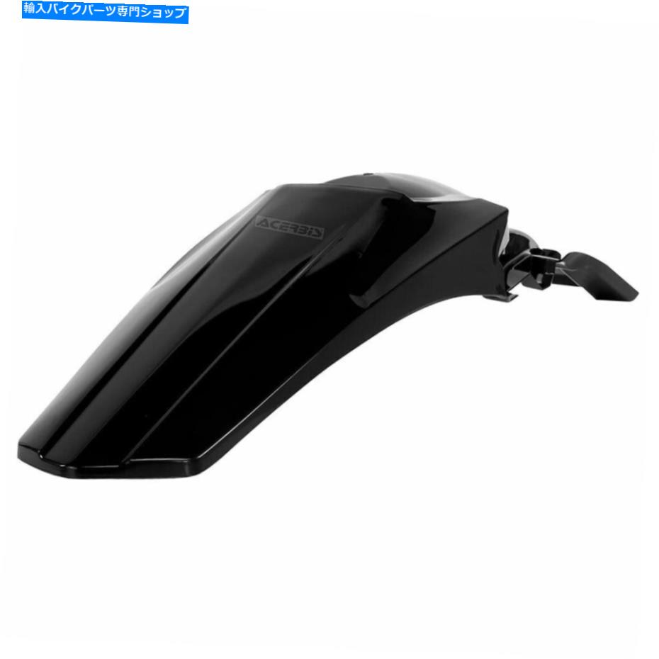 Rear Fender Acerbisリアフェンダーブラック - フィット：スズキRMZ250 2010-2018 Acerbis Rear Fender Black - Fits: Suzuki RMZ250 2010-2018【並行輸入品】