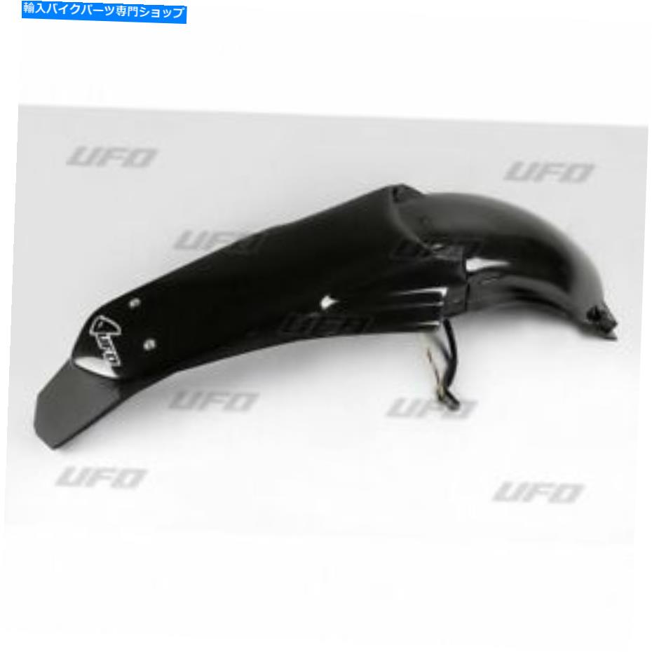 Rear Fender LEDライト付きUFO Enduro黒リアフェンダー - ya03893-001 | YAMAHA YZ125 / 250 02-08 UFO Enduro Black Rear Fender with LED Light -YA03893-001 |Yamaha YZ125/250 02-08【並行輸入品】