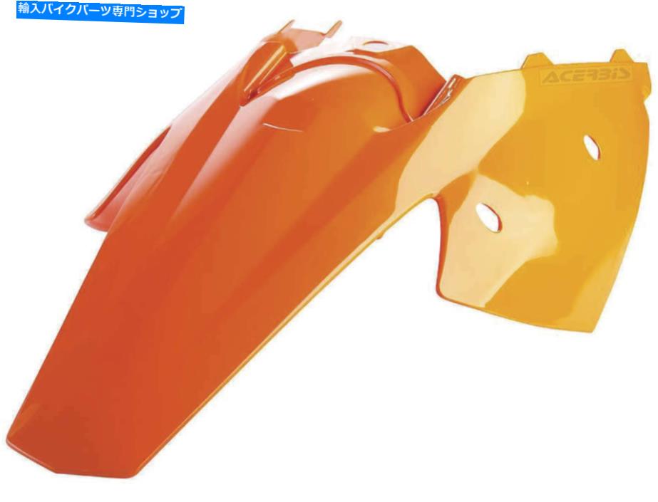 Rear Fender サイドパネルを持つAcerbisリアフェンダー＃2071120237 KTM Acerbis Rear Fender with Side Panels #2071120237 KTM【並行輸入品】