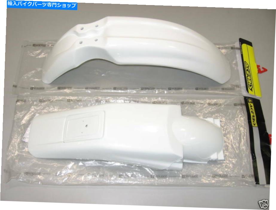 Rear Fender New Acerbis Frontリアフェンダーキット96-04ホンダXR250 R XR400 R泥ガード＃N69 New Acerbis Front Rear Fender Kit 96-04 Honda XR250 R XR400 R Mud Guard #N69【並行輸入品】
