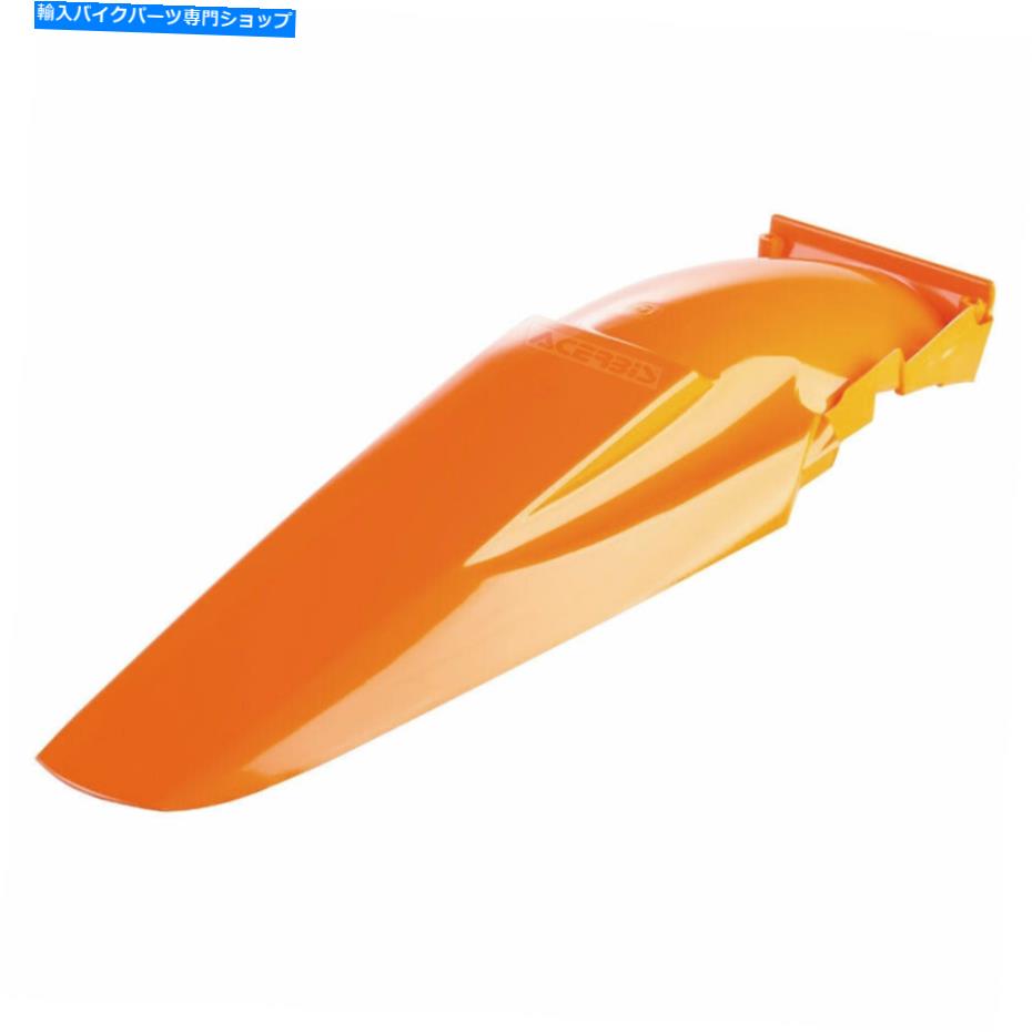 Rear Fender AcerbisリアフェンダーKTMオレンジ - フィット：KTM 250 SX 1998-2002 Acerbis Rear Fender KTM Orange - Fits: KTM 250 SX 1998-2002【並行輸入品】