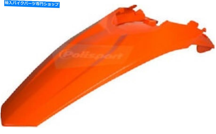 Rear Fender Polisportの交換後リアフェンダープラスチックKTMオレンジ8595400007 Polisport Replacement Rear Fender Plastic KTM Orange 8595400007【並行輸入品】