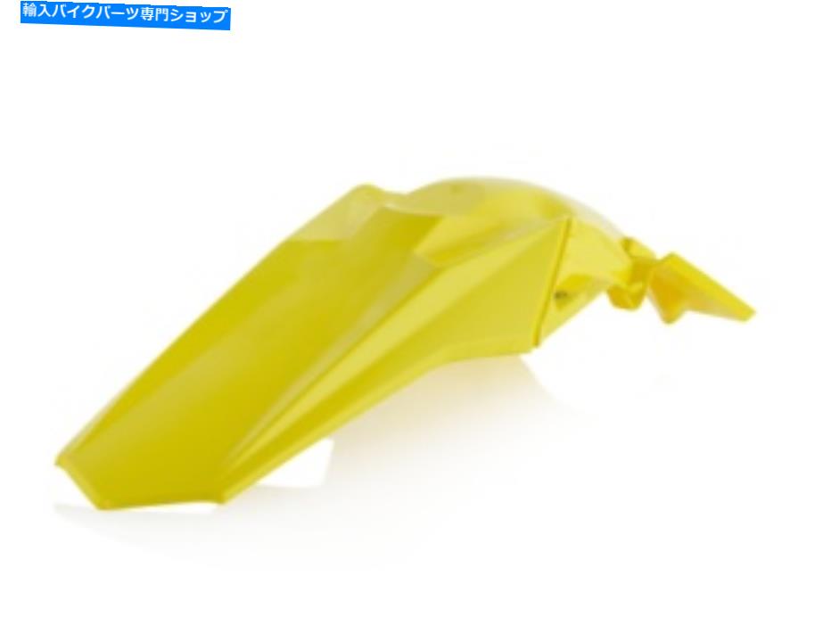 Rear Fender 2018年21のAcerbisリアフェンダーSuzuki RM-Z 250/450 - 黄色 - 2686510231 Acerbis Rear Fender for 2018-21 Suzuki RM-Z 250/450 - Yellow - 2686510231【並行輸入品】