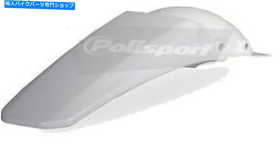 Rear Fender Polisport - 8550100001 - リアフェンダー、ホワイト用ホンダCRF250R 2008-2008 Polisport - 8550100001 - Rear Fender, White For Honda CRF250R 2008-2008【並行輸入品】