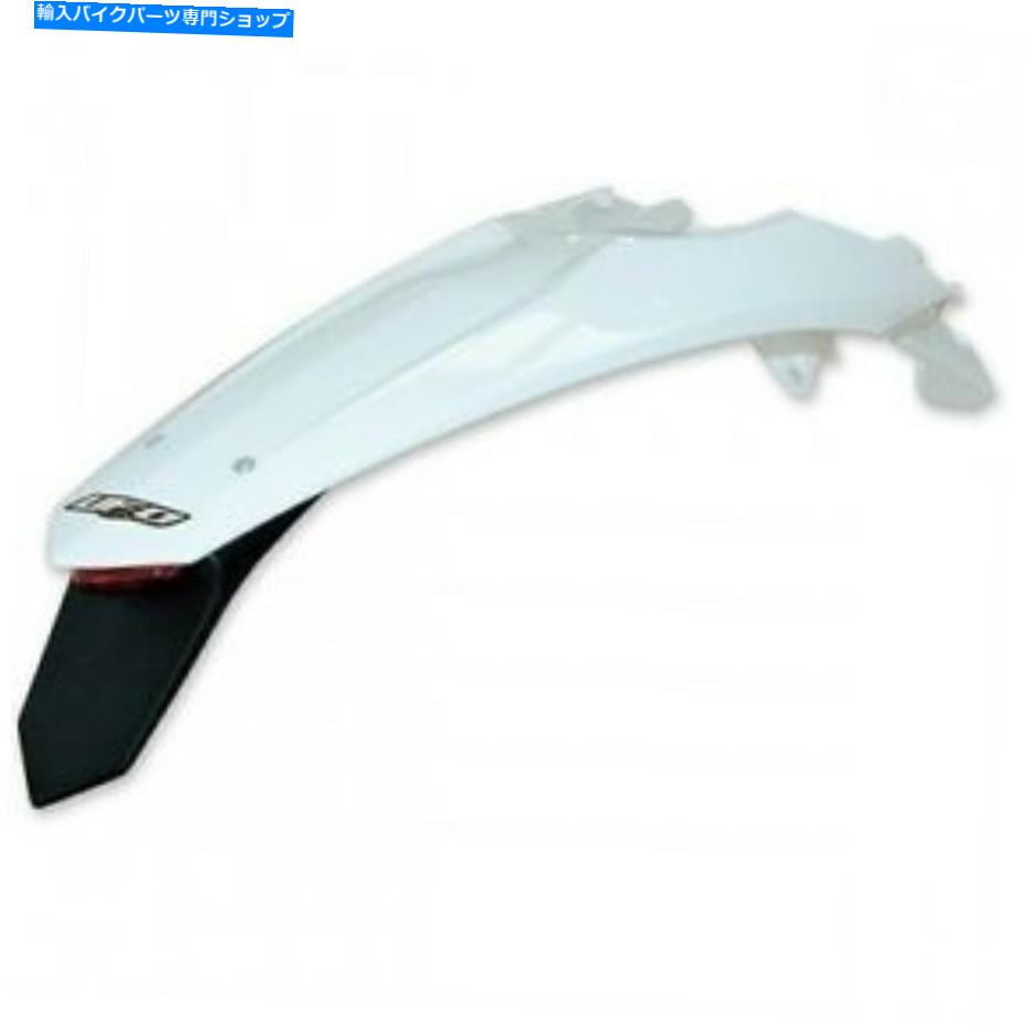 Rear Fender UFO KT04027-041野白な白いレンダーフェンダー UFO KT04027-041 Enduro Rear Fender with Light White【並行輸入品】