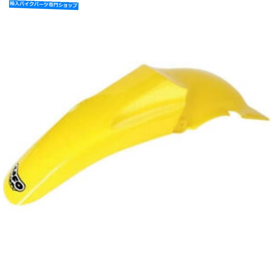 Rear Fender 鈴木RM125 / RM250 1996-2000用UFO FenderリアRMイエローSU02957101 UFO Fender Rear RM Yellow SU02957101 for Suzuki RM125/RM250 1996-2000【並行輸入品】